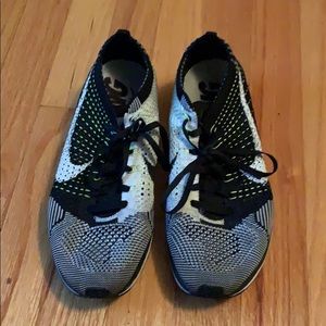 Nike Flyknit Racer sneakers, women’s 9.5